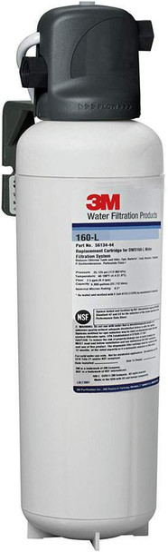 DWS160-L 0.2 Micron 2.5 GPM Reduction Water Filtration System with Valve-in-Head (5627201)