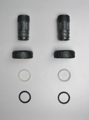 V3007-04 Clack 1" Straight Plastic Male MPT Assembly