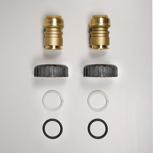 V3007-12LF Clack Connector 3/4" Brass Lead Shark Bite Assembly