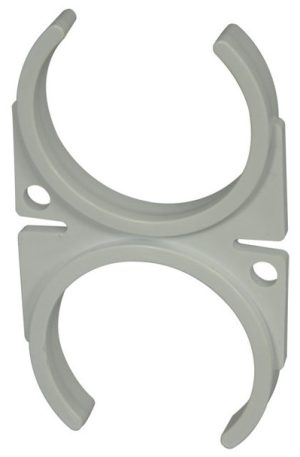 Double Clip White 2.5" x 2.5" (PPC222W)
