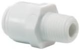 John Guest Speedfit CI010823W 1/4 Inches X 3/8 Nptf Straight Adaptor (Pack of 10)