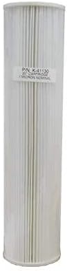 IPW Industries Inc-Unicel (K-40730-B) 20" x 4.5" Pleated Polypropylene 50 Micron Sediment Filter