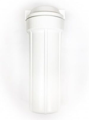 Generic 158739 Flat Cap 2.5 x 10 inch housing White