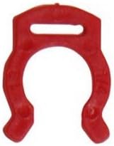 John Guest Acetal Copolymer Tube Fitting Locking Clip for 1/4" Tube OD (PIC1808R) (Pack of 10)