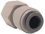 John Guest 3/8" JG x 7/16" FAucet Connector RO DI Reverse Osmosis Quick Connect Drinking Water