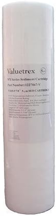 Valuetrex (1227867-V) 9-7/8"x2.5" VX05 5 Micron Sediment Filter