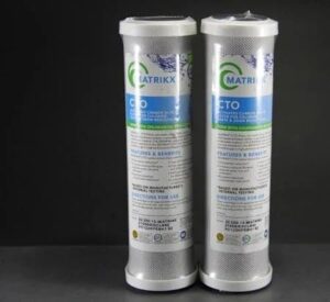 O.E.M. CTO Carbon Block Filter Now with Chloramine Reduction, 2.5 inch x 10 inch, 32-250-10-, Gray (2 Pack)