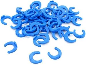 1/4 inch Locking Clips for RO Reverse Osmosis Water Filter Fittings by OUMEIXING
