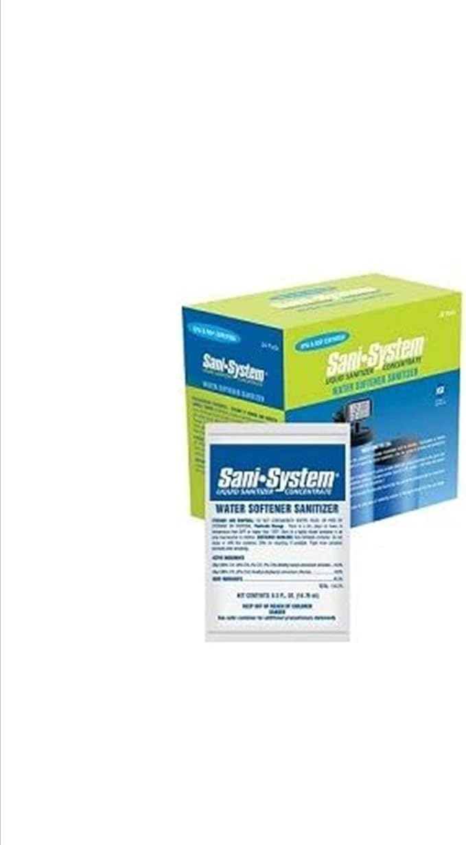 Pro Products SANI-SYSTEM (SS24WS) Liquid Sanitizer Concentrate for WATER SOFTENER - RO UNITS - WATER COOLERS (5) - Image 2