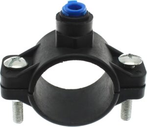 Drain Saddle Valve 1/4" Quick Connect Hose Pipe Adapter for Reverse Osmosis System [FDXGYH]