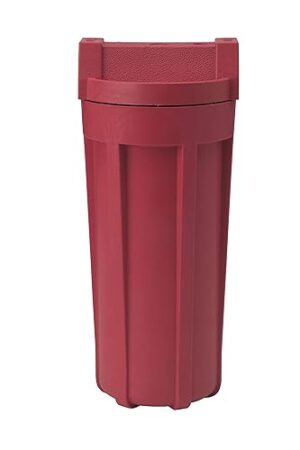 Pentek 150015 3/4-Inch 10-Inch Standard High Temperature Red Filter Housing