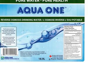 Generic Reverse Osmosis Pure Drinking Water, 10 L, High Purity